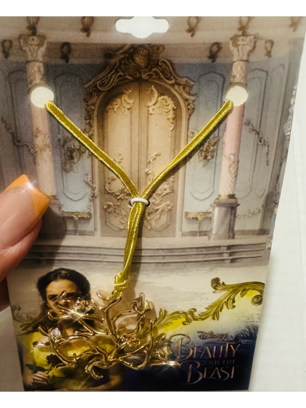 Disney Beauty and the Beast Tree of Life Necklace BNWT - Picture 2 of 5
